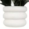 ORCHIDEE POT CIMENT MICK BLANC H.80CM
