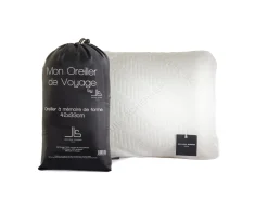 OREILLER VOYAGE MEMOIRE DE FORME 42X33CM