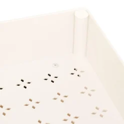 ORGANISEUR COULISSANT 1 NIVEAU BEIGE D.17.5X38.6X6.7CM