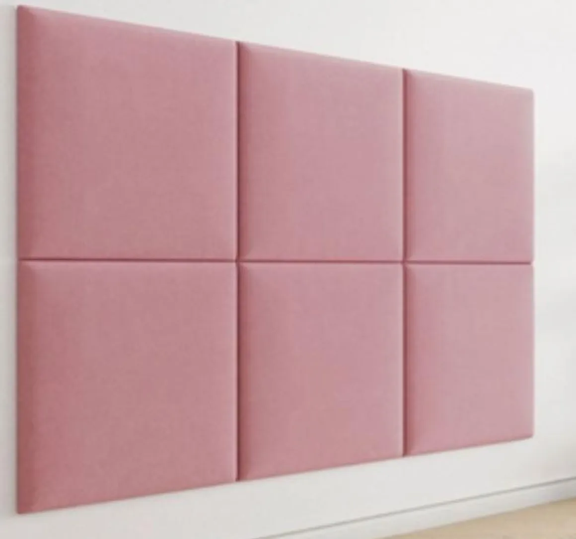 PAG PANNEAU MURAL REMBOURRE 60CMX60CM ROSE