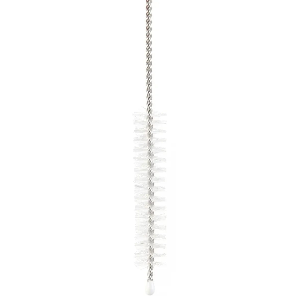 PAILLE TRANSPARENTE EN VERRE X4 AVEC GOUPILLON