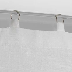 PAIRE DROITE ANNEAUX 2X60X160CM MILZA BLANC