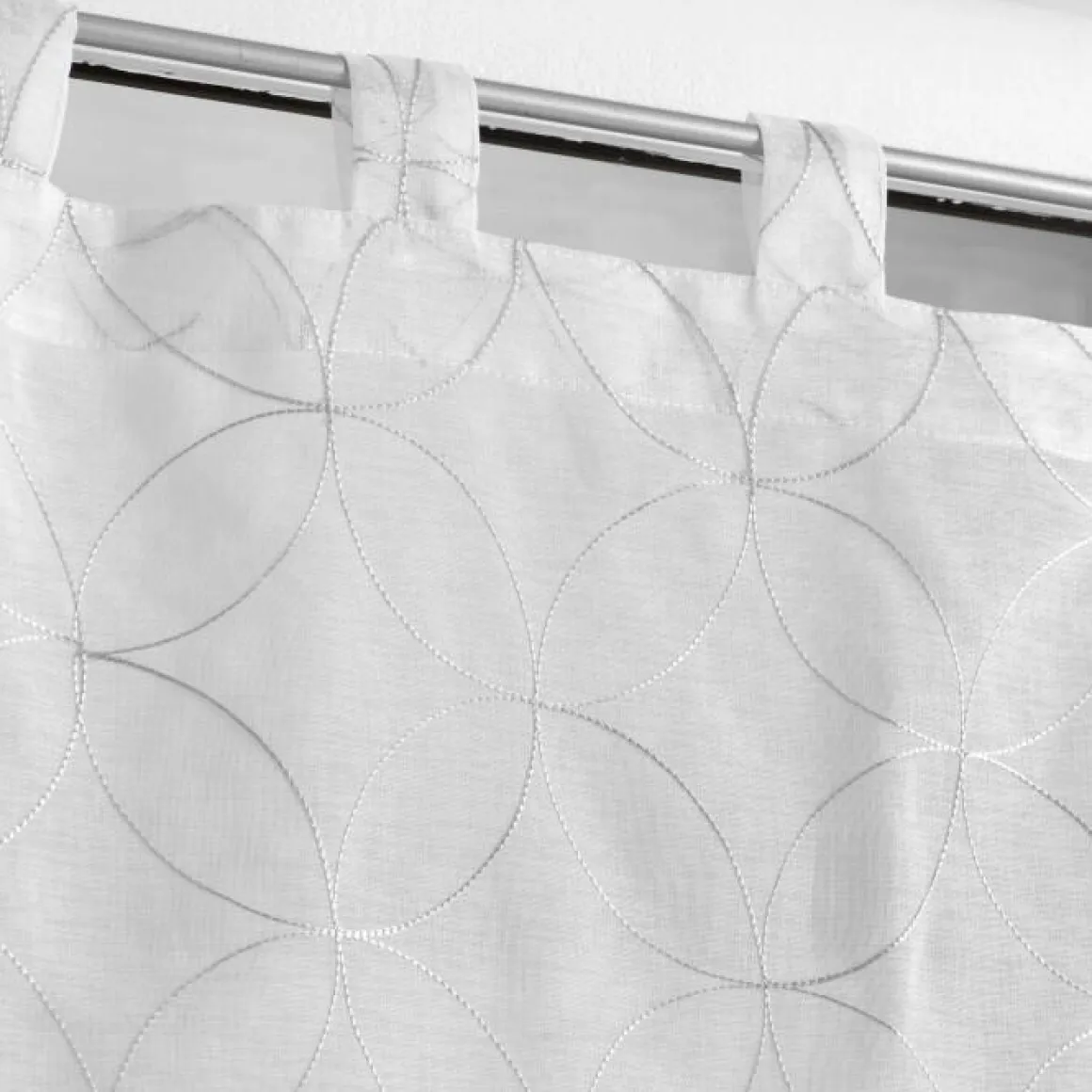 PAIRE DROITE PASSANTS 2X60X90CM BRODE OLYMPIA GRIS