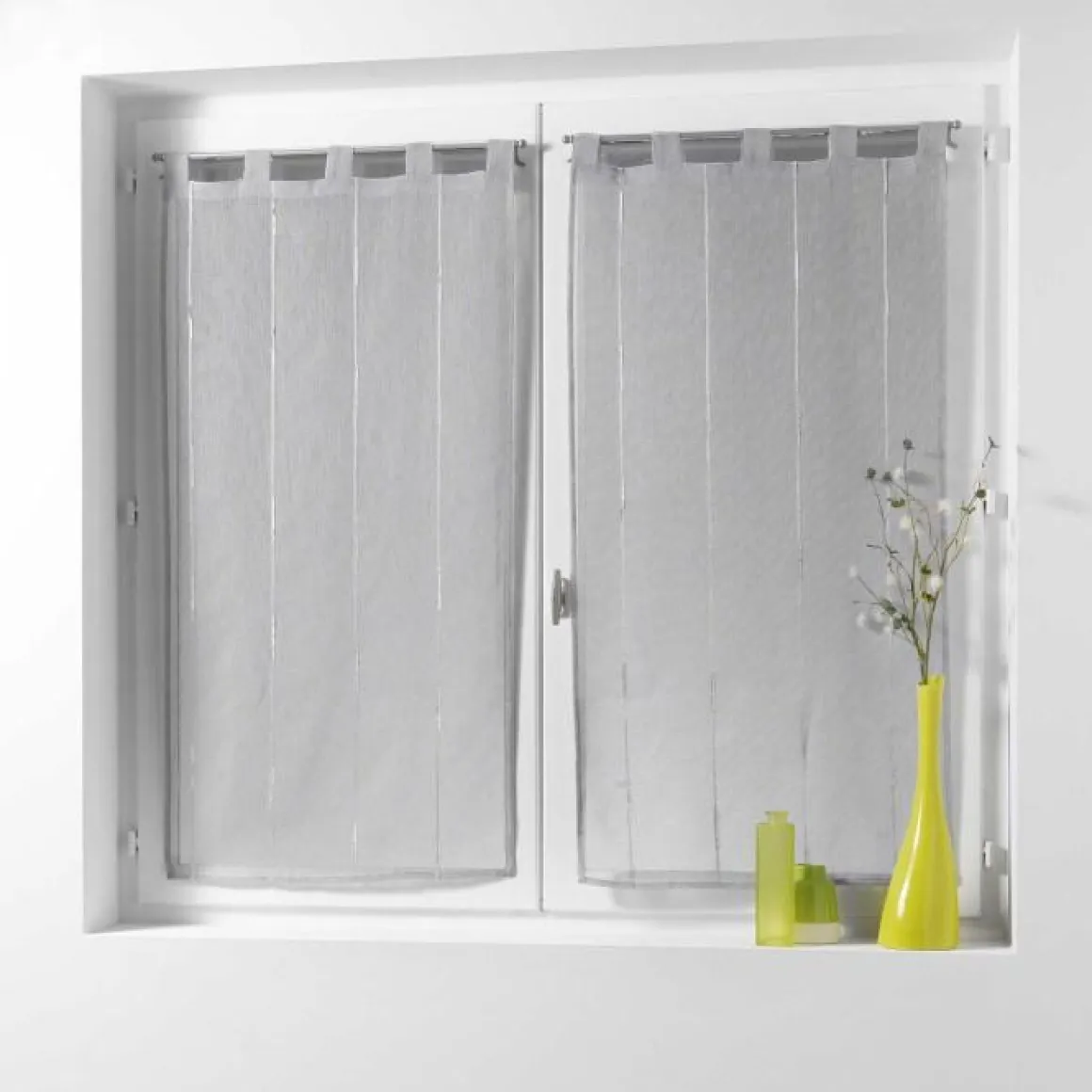 PAIRE DROITE PASSANTS 2X60X160CM LINAHE GRIS