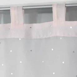 PAIRE DROITE PASSANTS 2X60X90CM METAL ORION ROSE