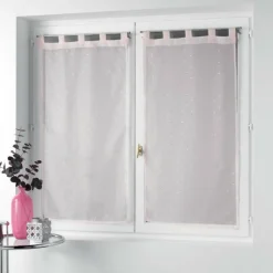 PAIRE DROITE PASSANTS 2X60X90CM METAL ORION ROSE