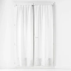 PAIRE DROITE PASSE TRINGLE 2X70X200CM CARLIN NATUREL