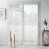 PAIRE DROITE PASSE TRINGLE 2X70X200CM CHENILLA GRIS