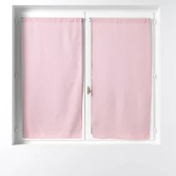PAIRE DROITE PASSE TRINGLE 2X60X160CM SOANE ROSE