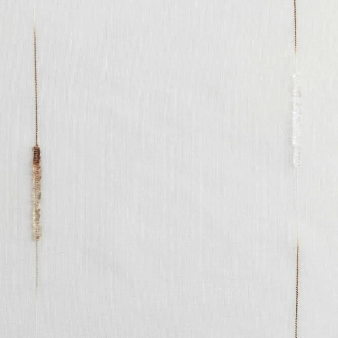 PAIRE POMPON PASSANTS 2X60X160CM CHENILLA NATUREL