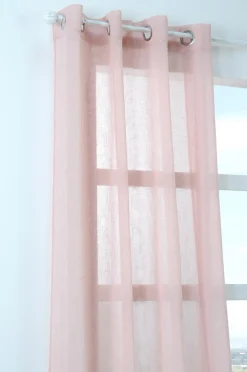 PALOMA VOILE ROSE 140X260CM