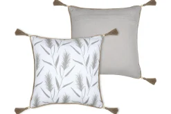 PAMPA COUSSIN 40X40CM ECRU