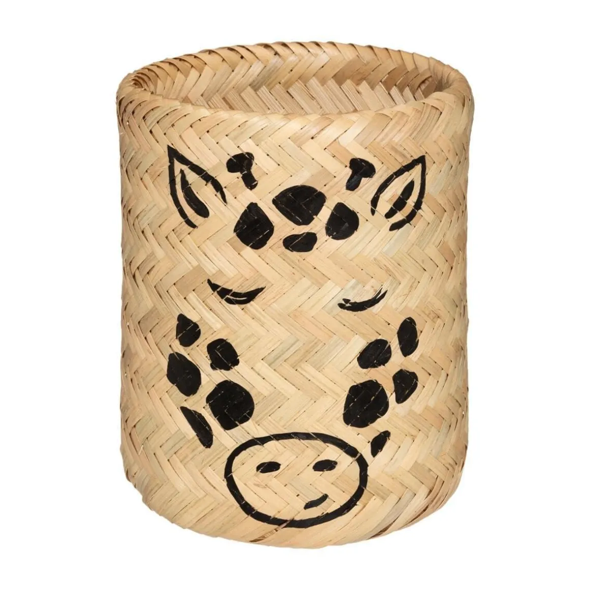 PANIER BAMBOU SAFARI D.20.5X27CM