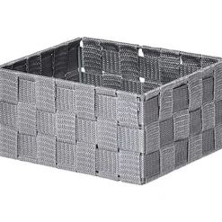 PANIER CARRE POLYESTER GRIS TAILLE XS