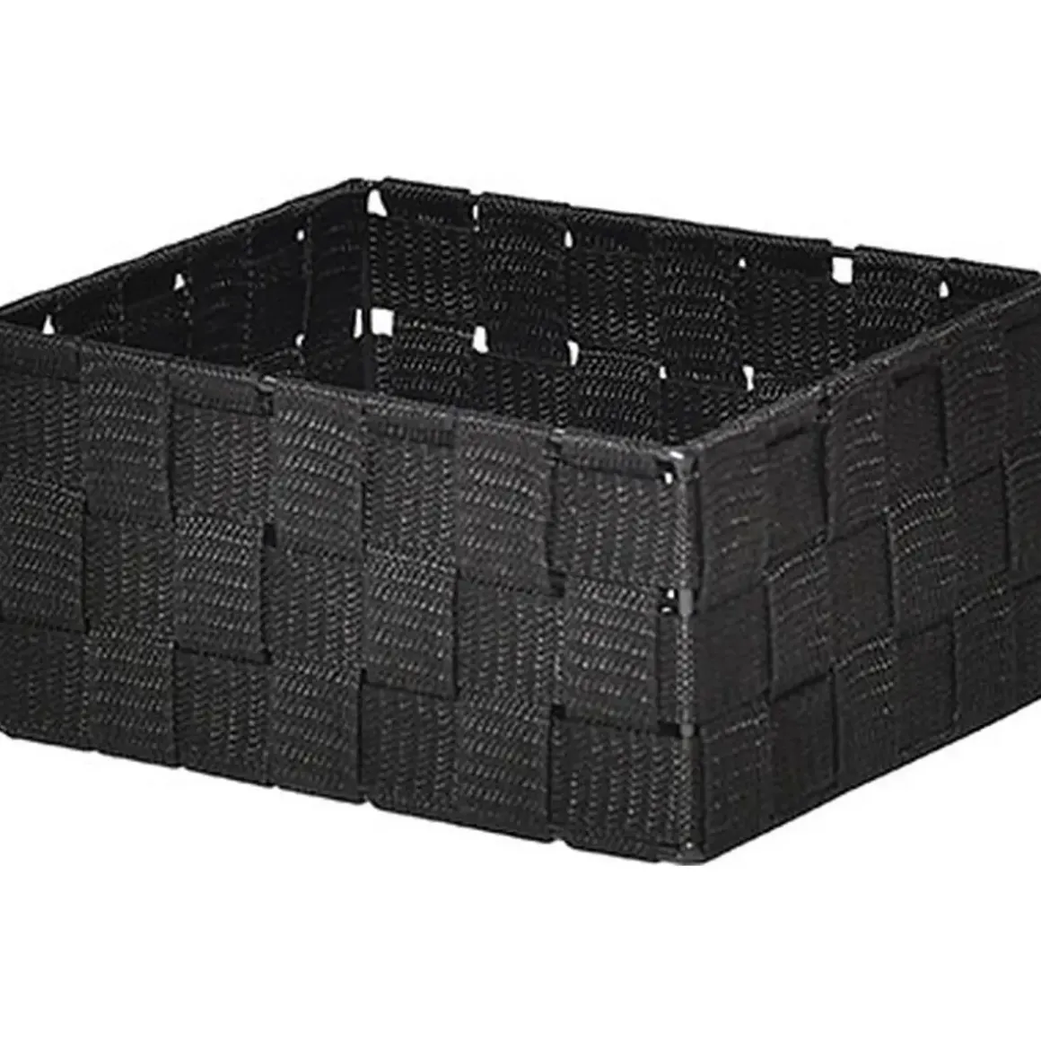 PANIER CARRE POLYESTER NOIR TAILLE XS
