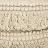 PANIER COTON SEA VIEW FRANGE IVOIRE D.20X20CM