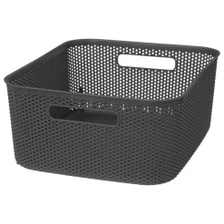 PANIER CROCHET GRIS 11L