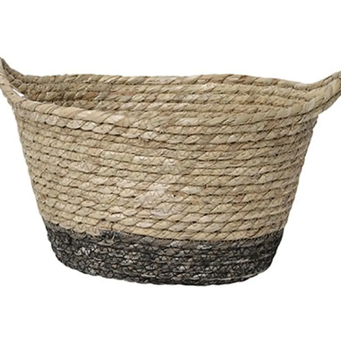 PANIERE OVALE MOYEN MODELE 30X22CM NATUREL MARRON