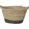 PANIERE OVALE PETIT MODELE 25X20CM NATUREL MARRON