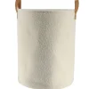 PANIERE POLYESTER FACON BOUCLETTE 40X52CM NATUREL