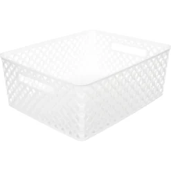PANIER FOLK 11L BLANC