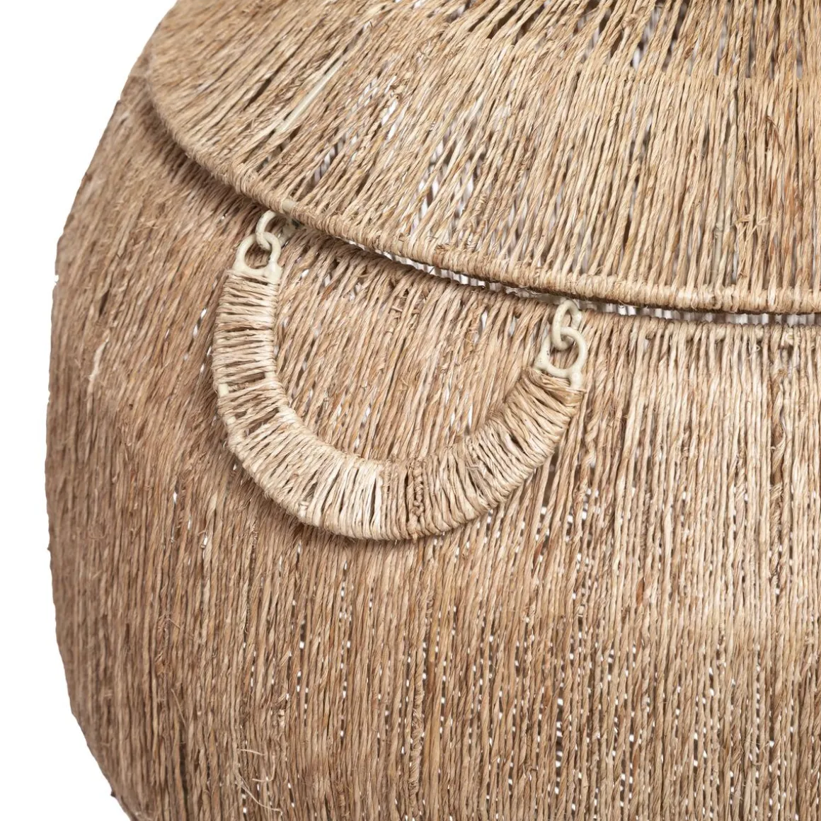 PANIER JUTE BALAYA ROND NATUREL D.54X46CM