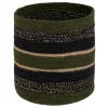 PANIER JUTE EXOTIC PANAMA MULTICOLORE TAILLE S