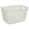 PANIER PLASTIQUE CREME TILA 17L