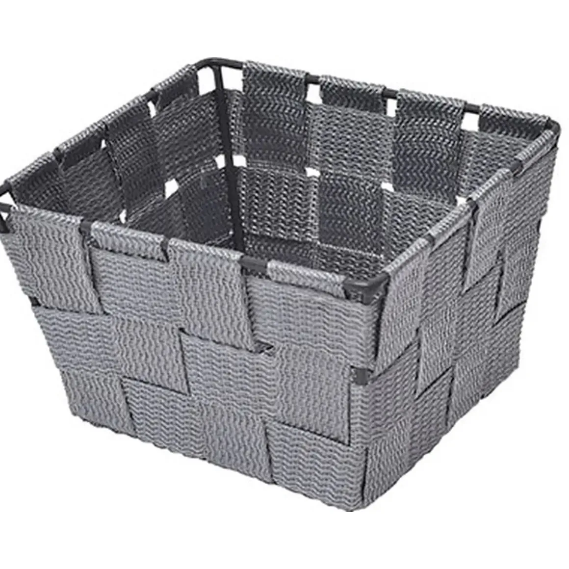 PANIER POLYESTER GRIS