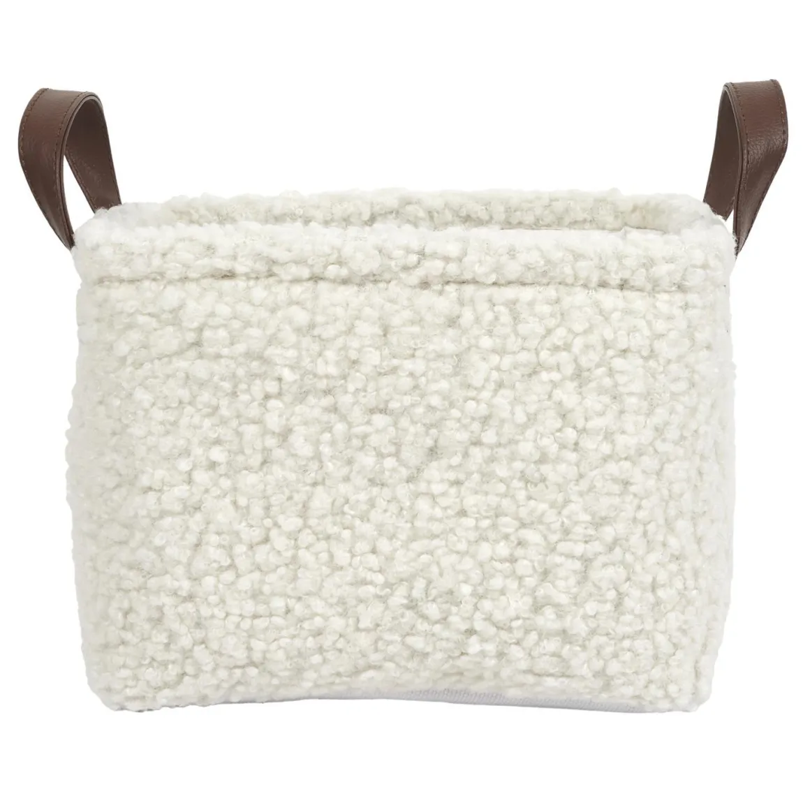 PANIER RANGEMENT BLANC S