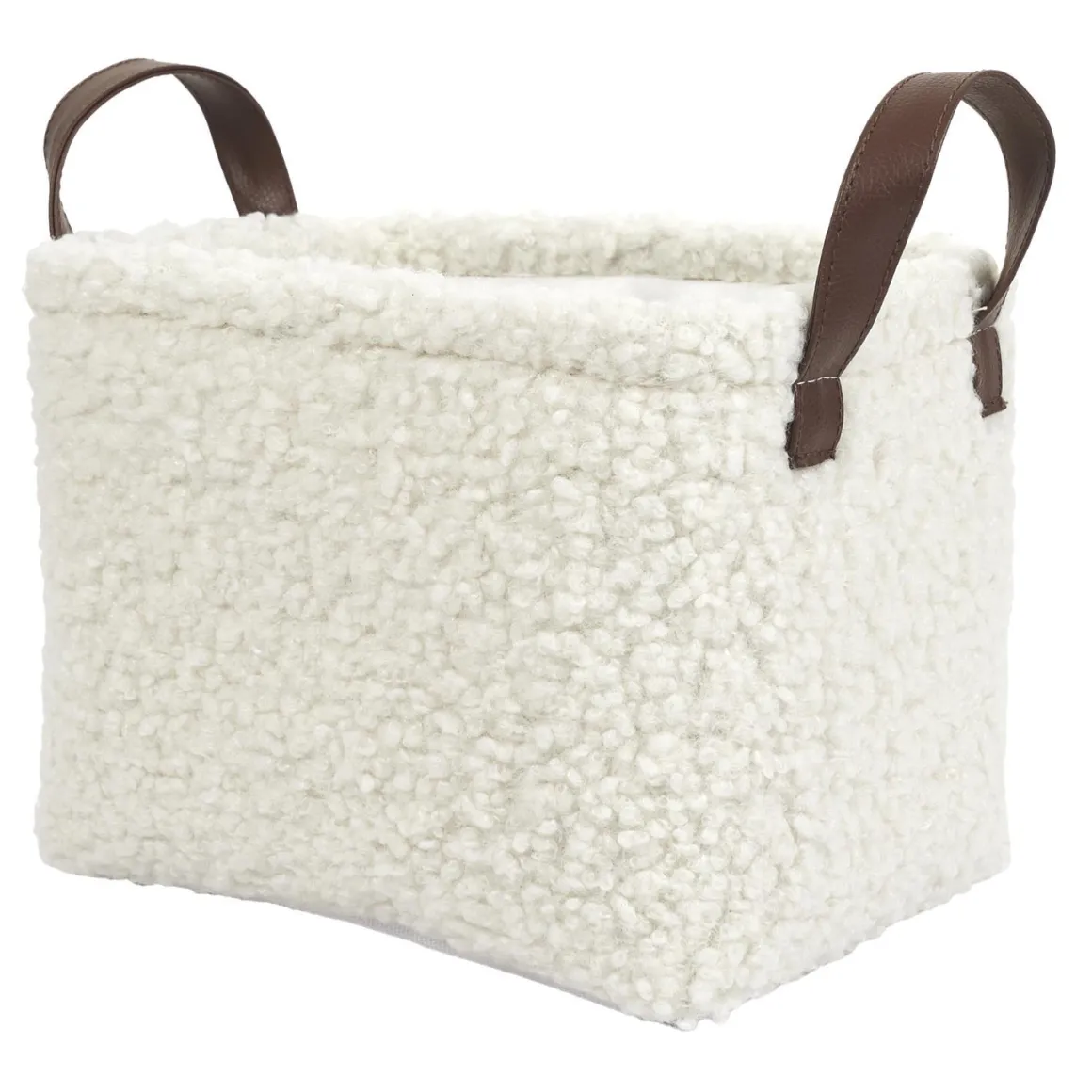 PANIER RANGEMENT BLANC S