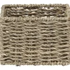 PANIER RECTANGULAIRE MATIERE VEGETALE 14X11X10CM NATUREL