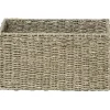 PANIER RECTANGULAIRE MATIERE VEGETALE 35X25X18CM NATUREL