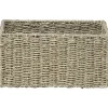 PANIER RECTANGULAIRE MATIERE VEGETALE 30X20X15CM NATUREL