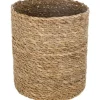PANIER SEAGRASS NATUREL D.27X27CM