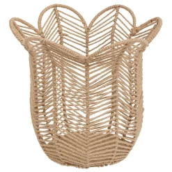 PANIER THE FLORAL COLLECTION JUTE NATUREL TAILLE L