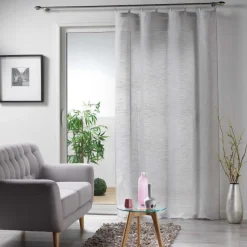 PANNEAU A ANNEAUX 140X240CM MILZA ANTHRACITE