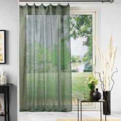 PANNEAU A ANNEAUX 140X240CM TISSE LINKA KAKI