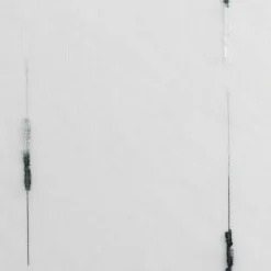 PANNEAU A OEILLETS 140X260CM CHENILLA GRIS