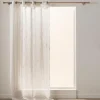 PANNEAU A OEILLETS 140X260CM EFFET LIN TISSE SIGMA