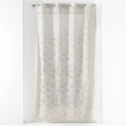 PANNEAU A OEILLETS 140X240CM EFFET LIN ZEBRA LIN