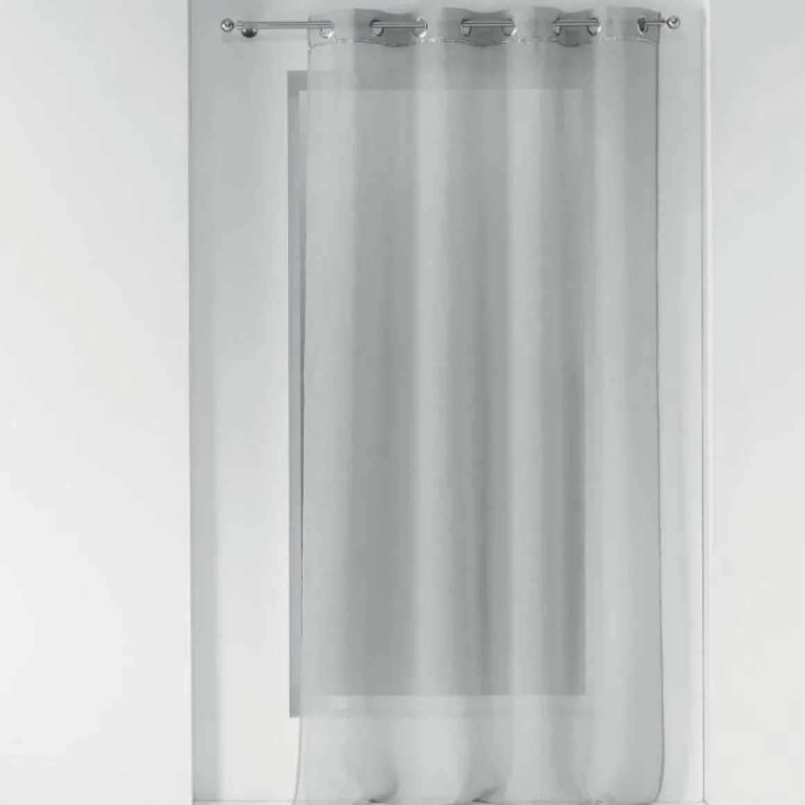PANNEAU A OEILLETS 140X240CM FANTAISIE ETINCELLE GRIS