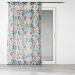 PANNEAU A OEILLETS 140X240CM IMPRIME JACALA BLANC