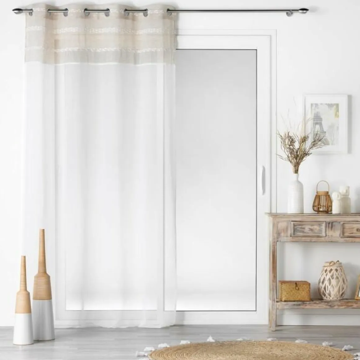 PANNEAU A OEILLETS 140X240CM NOUNA TOP