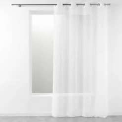 PANNEAU A OEILLETS 140X280CM TELMA BLANC
