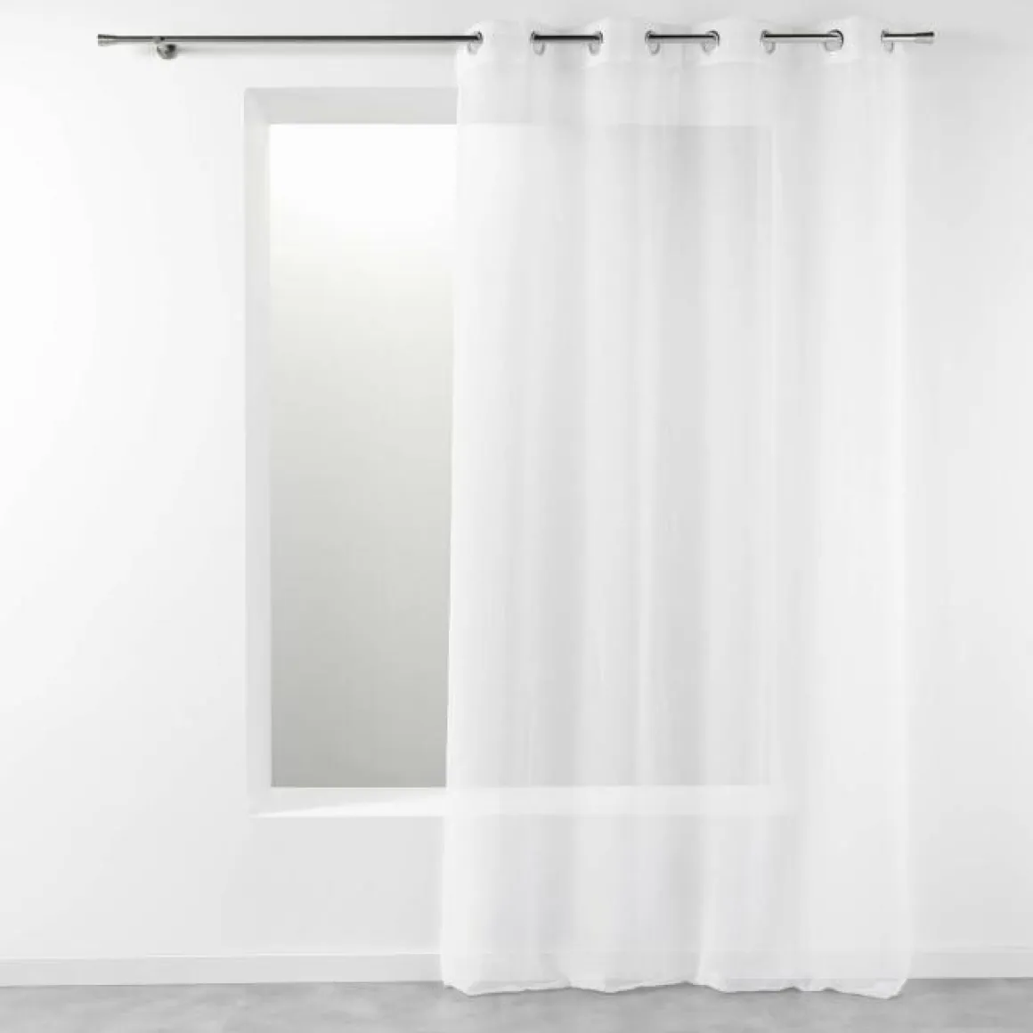 PANNEAU A OEILLETS 140X280CM TELMA BLANC