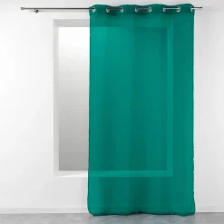 PANNEAU A OEILLETS 140X280CM TELMA EMERAUDE