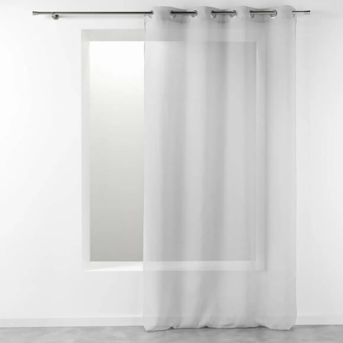 PANNEAU A OEILLETS 140X280CM TELMA GRIS