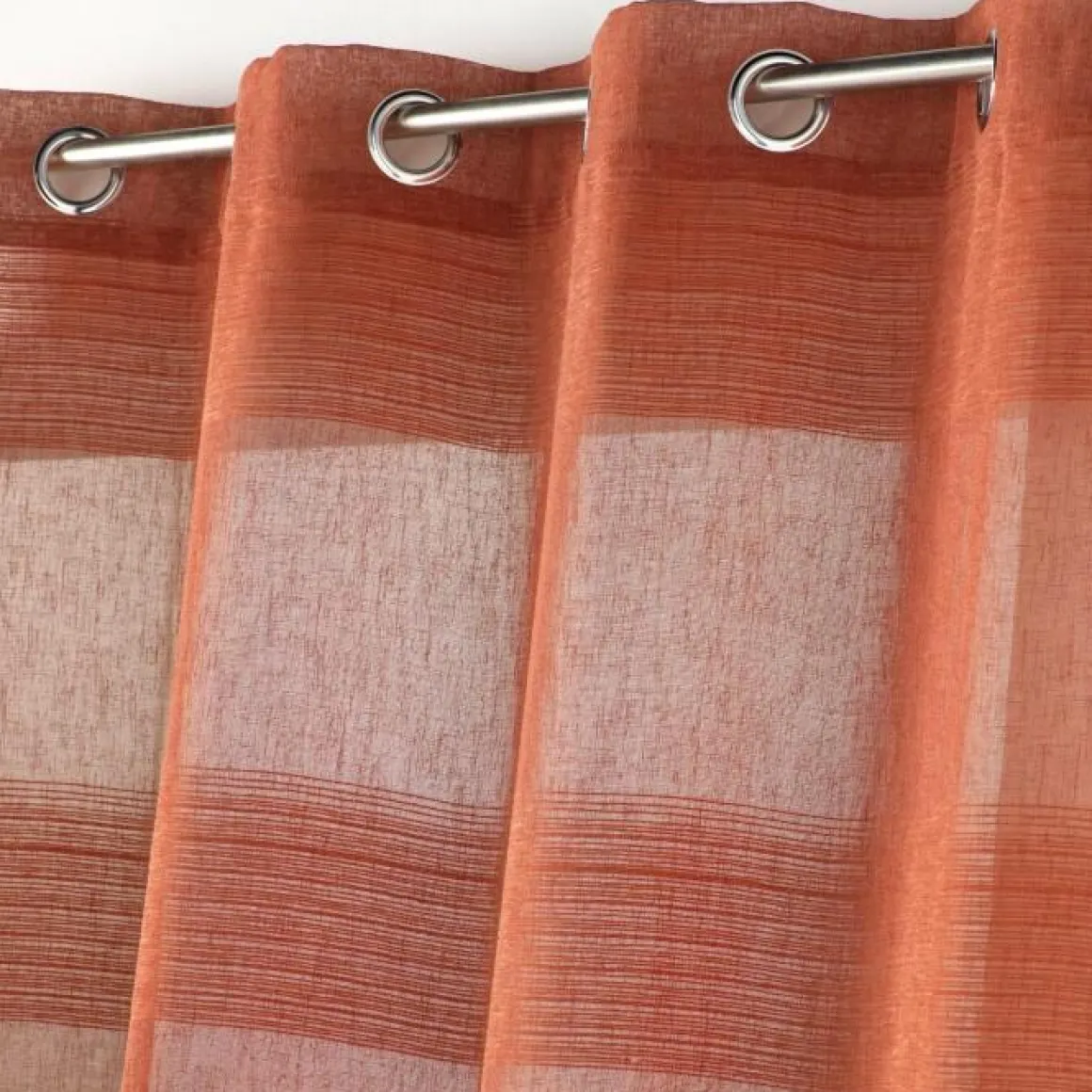 PANNEAU A OEILLETS 140 X 240 CM TERRAZA TERRACOTTA