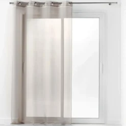 PANNEAU A OEILLETS 140X240CM VOILE CAMILLA LIN
